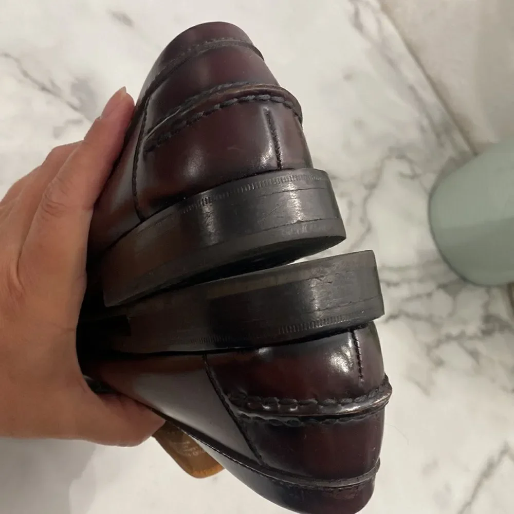 FLORSHEIM BERKLEY MOC TOE PENNY LOAFER - Picture 8 of 13